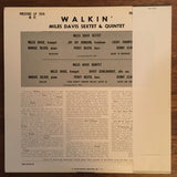 Miles Davis All Stars : Walkin' (LP, Album, Comp, Mono, RE)