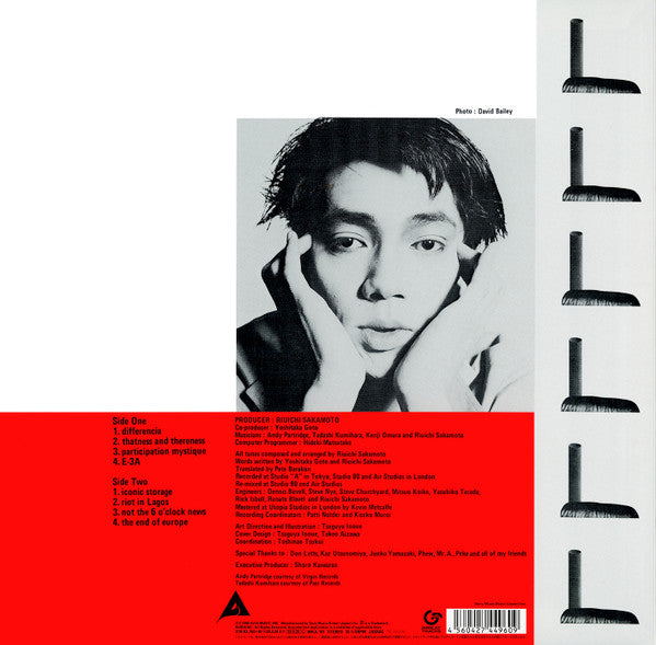 Riuichi Sakamoto* : B-2 Unit (LP, Album, RE, RM)
