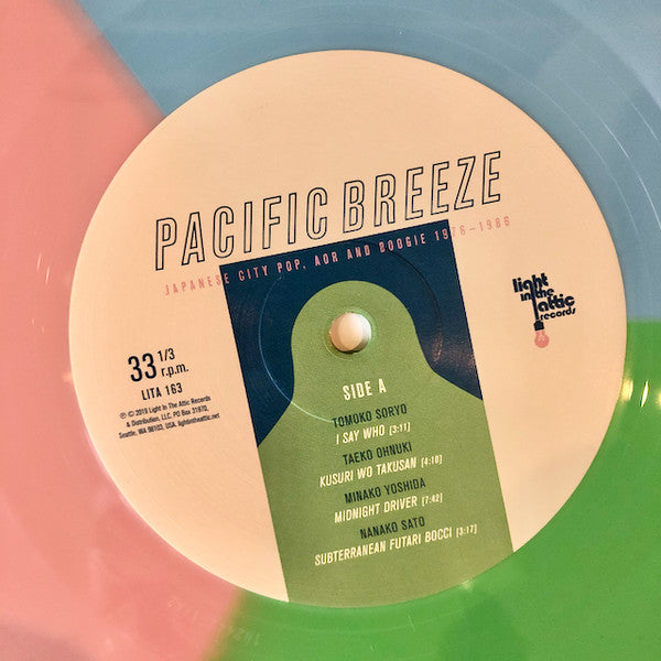 Various : Pacific Breeze: Japanese City Pop, AOR And Boogie 1976-1986 (2xLP, Comp, Ltd, RP, S/Edition, Pin)