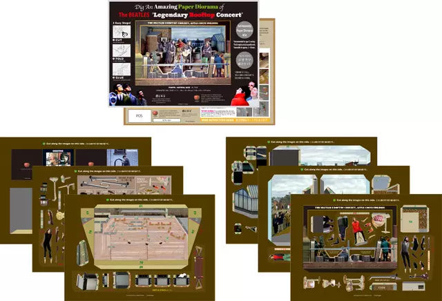 Beatles “Rooftop Concert” Japan only diorama kit! – LIMINAL Music Shop