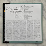 Chet Baker : Memories - In Tokyo (LP, Album)