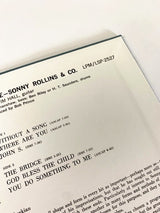 Sonny Rollins : The Bridge (LP, Album, Ltd, RE, 180)