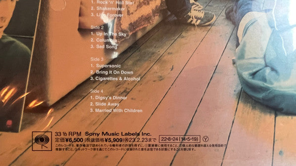 Oasis (2) : Definitely Maybe (2xLP, Album, Ltd, RE, Ivo)