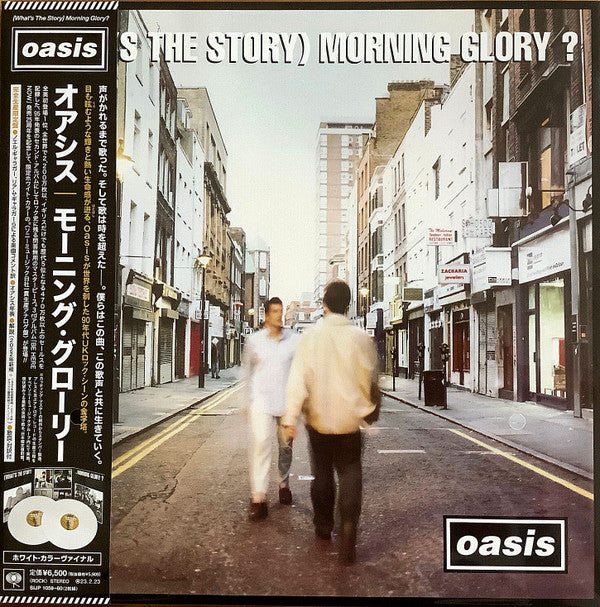 Oasis (2) : (What's The Story) Morning Glory? (2xLP, Album, Ltd, RE, Whi)
