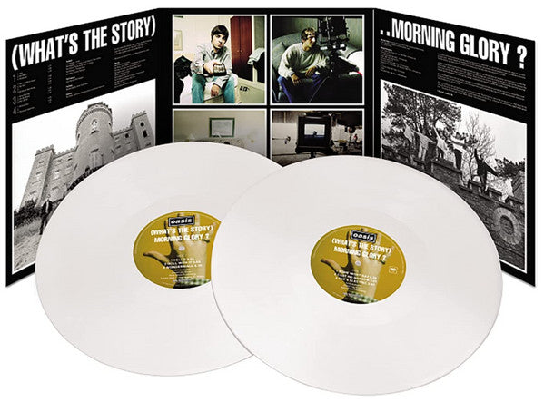 Oasis (2) : (What's The Story) Morning Glory? (2xLP, Album, Ltd, RE, Whi)