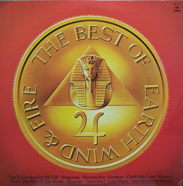 Earth, Wind & Fire : The Best Of Earth, Wind & Fire Vol. I (LP, Comp)