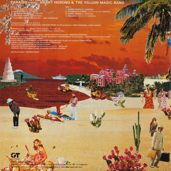 Haruomi Hosono And The Yellow Magic Band : Paraiso (CD, Album, RE, RM)