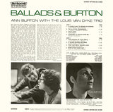Ann Burton With The Louis Van Dyke Trio* : Ballads & Burton (LP, Album, Ltd, RE)