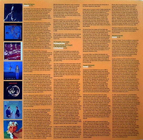 Various : J Jazz: Deep Modern Jazz From Japan (Volume 4) The Nippon Columbia Label 1968-1981 (3xLP, Comp)