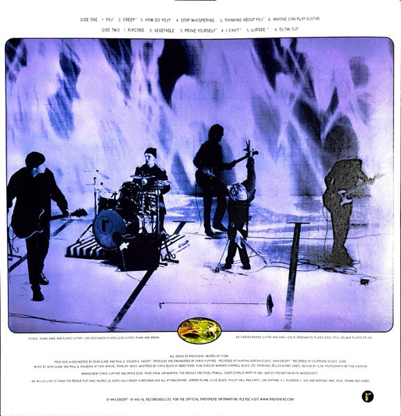 Radiohead : Pablo Honey (LP, Album, RE)