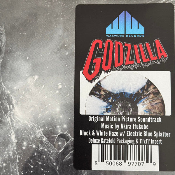 Akira Ifukube : Godzilla (Original Motion Picture Soundtrack) (LP, Ltd, RE,  Bl)