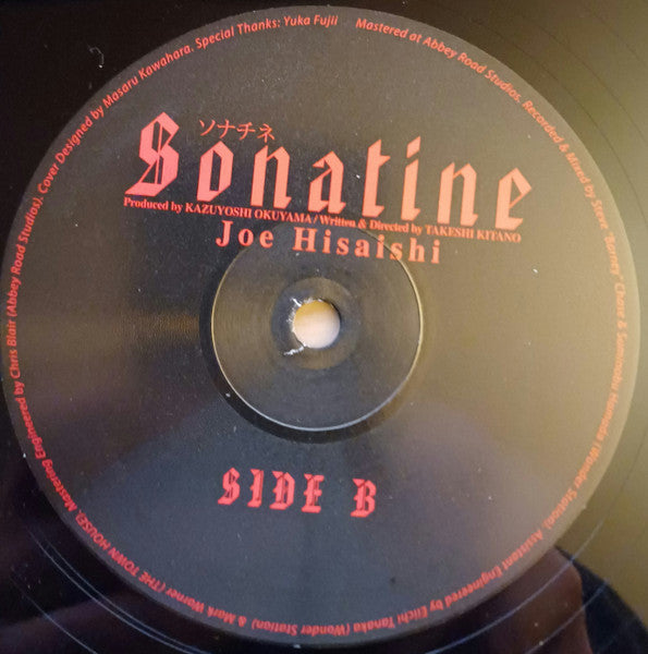 Joe Hisaishi : Sonatine = ソナチネ (LP, Album, Ltd)