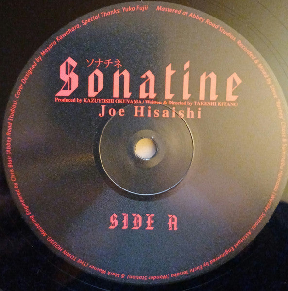 Joe Hisaishi : Sonatine = ソナチネ (LP, Album, Ltd)