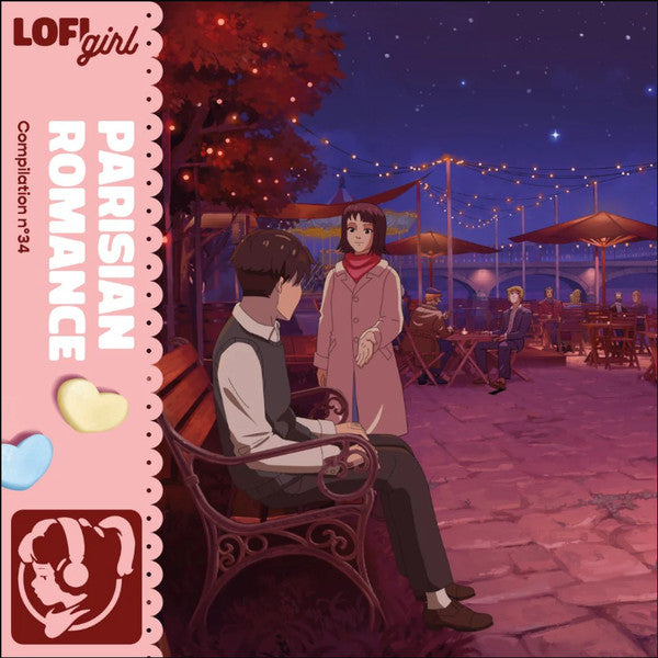 Various : Parisian Romance (2xLP, Comp, Ltd, Pin)