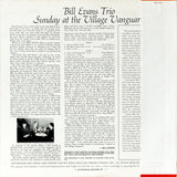 The Bill Evans Trio Featuring Scott LaFaro : Sunday At The Village Vanguard (LP, Album, RE)