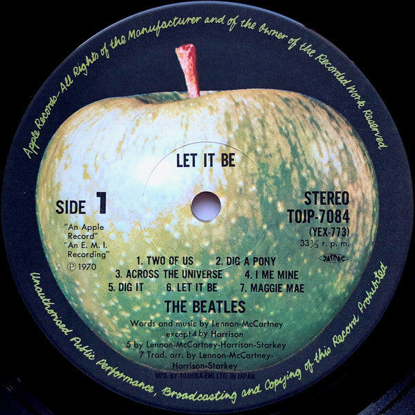 The Beatles : Let It Be (LP, Album, Ltd, RE, RM)