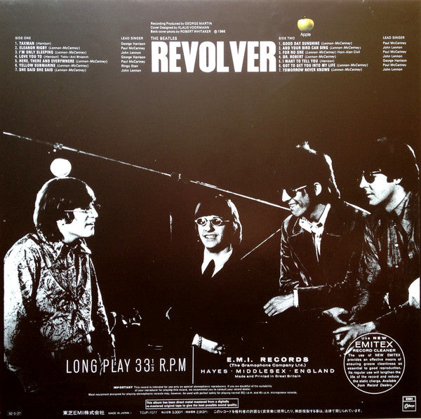 The Beatles : Revolver (LP, Album, Ltd, RE, RM)