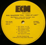 Mal Waldron Trio : Free At Last (LP, Album, RE)