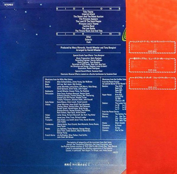 Meco Monardo : Music Inspired By Star Wars And Other Galactic Funk (LP, Album)