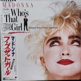 Madonna : Who's That Girl (Original Motion Picture Soundtrack) (LP, Album, Promo)