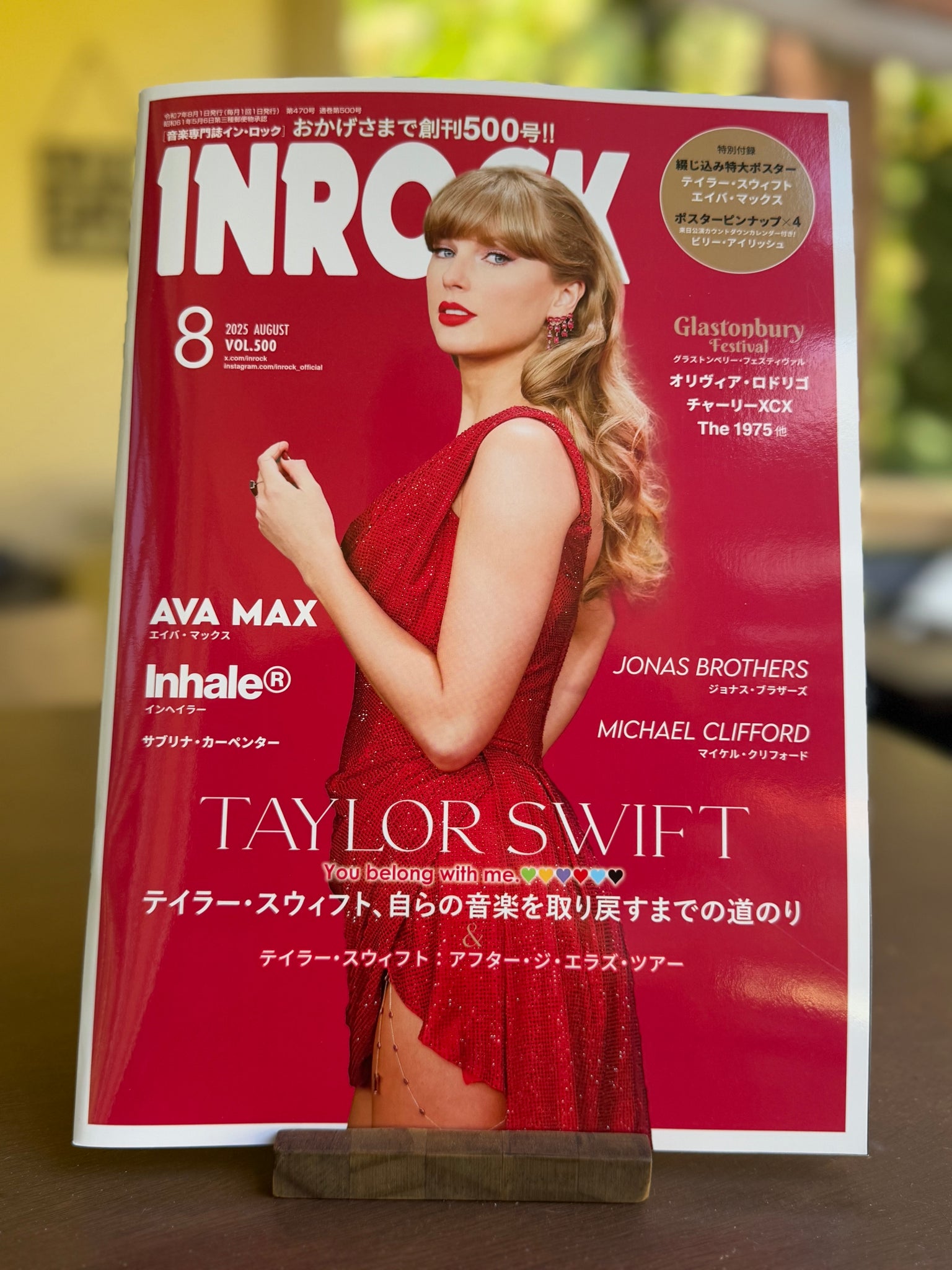 Taylor Swift - In Rock magazine, August 2025 ￼