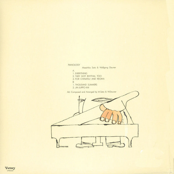 Masahiko Satoh And Wolfgang Dauner : Pianology (LP, Album, RE, Unofficial)