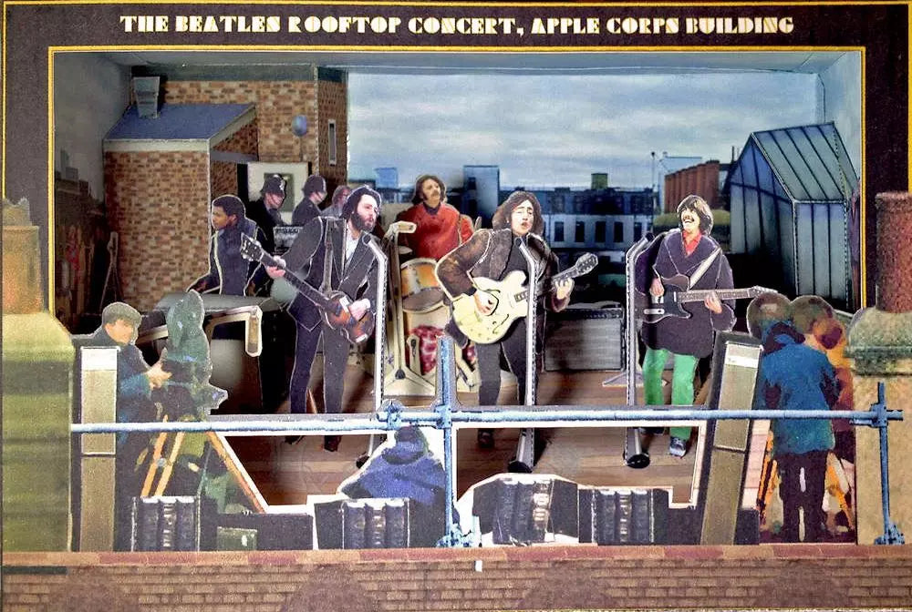 Beatles “Rooftop Concert” Japan only diorama kit! – LIMINAL Music Shop